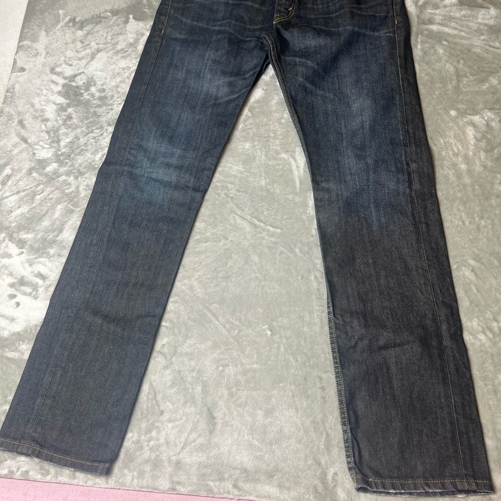 Men’s LEVIS STRAUS 511 DARK BLUE DENIM 36x34 JEANS PANTS
